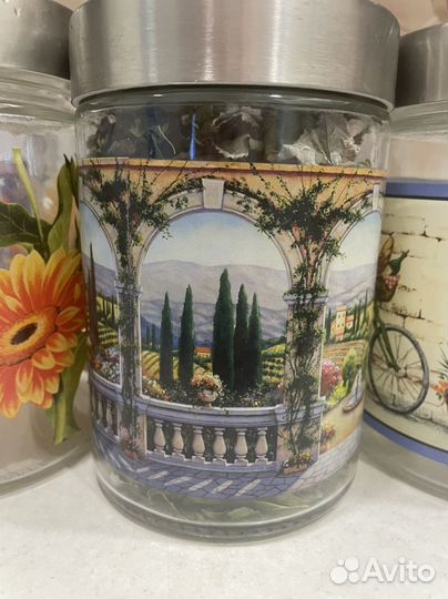 Банка для сыпучих, кофе, чая