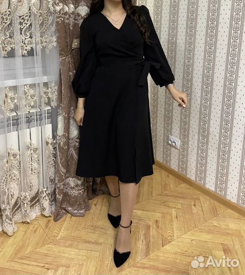 Вечернее платье черное