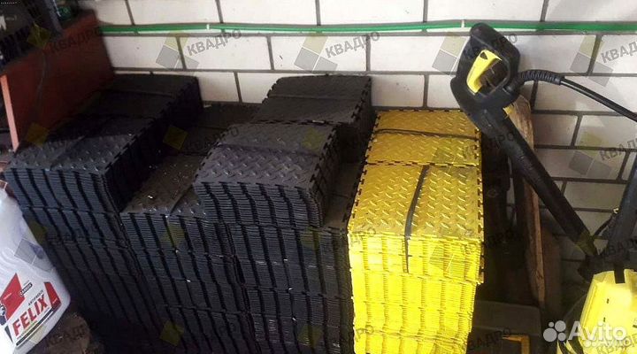 Модульные полы для гаража