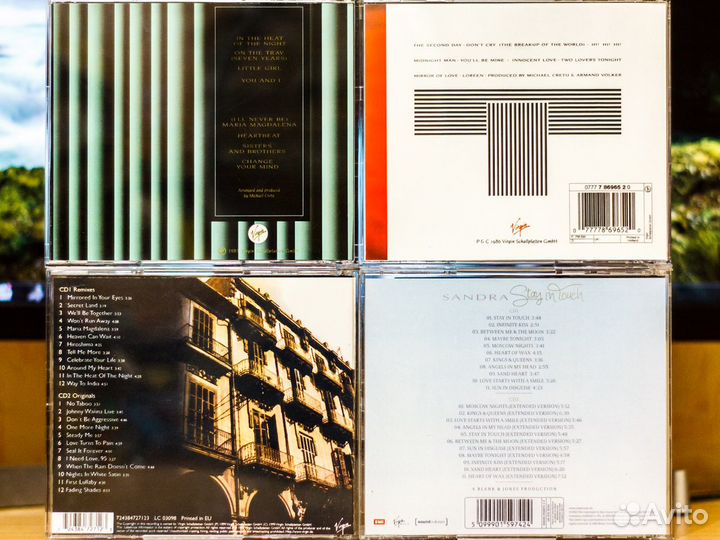 CD Диски Sandra (Сандра)