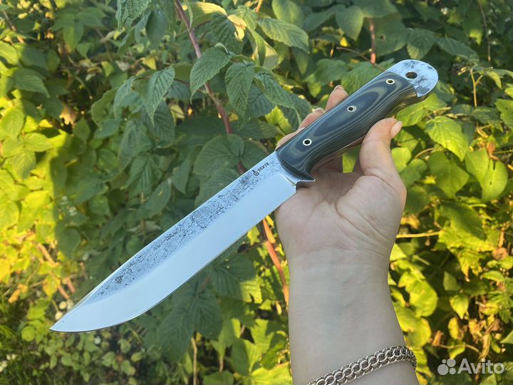 Нож Спасатель кованый 95х18