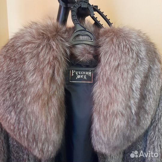 Шуба из нутрии 54 размера