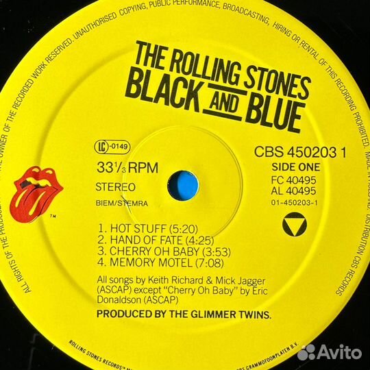 The Rolling Stones – Black And Blue (1989г.)