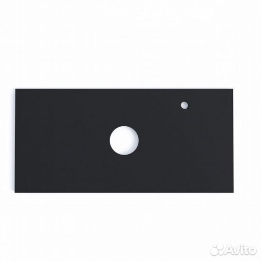 Тумба с раковиной Grossman Флай 100 серая/дуб сонома GR-3013