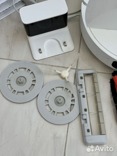 Робот пылесос xiaomi robot vacuum s10+ белый