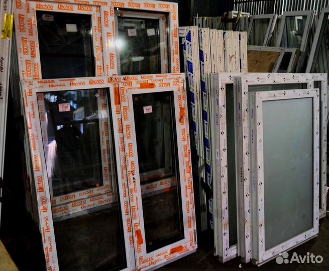 Окна пластиковые бу
