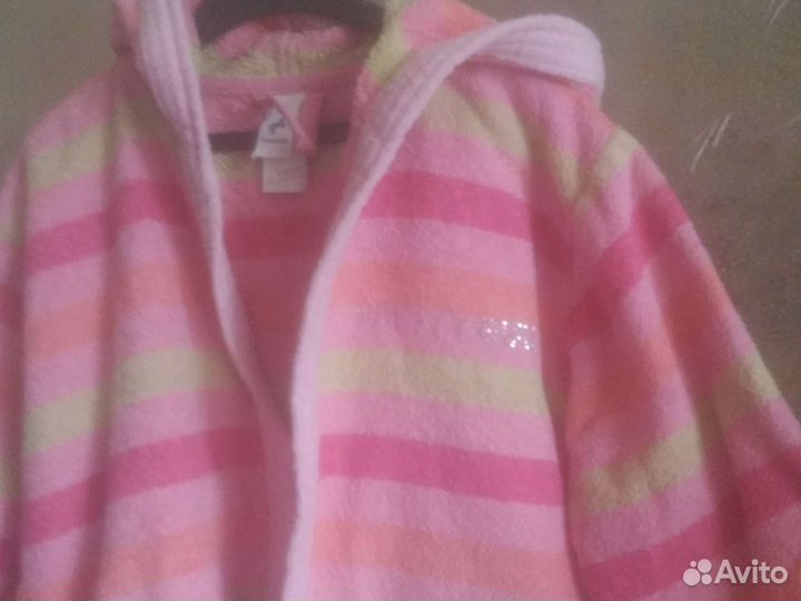 Детский махровый халат 110