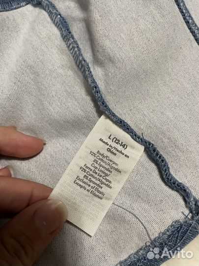 Джинсовый топ