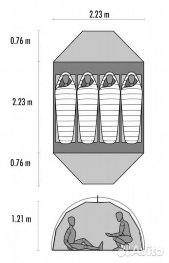 Палатка туристическая