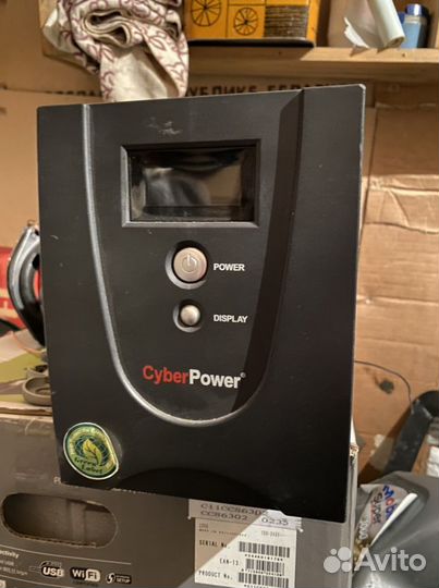 Ибп UPS CyberPower Value1500E-B, 900W, 1500VA