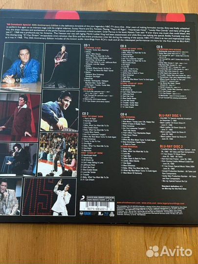 Elvis Presley 68 Comeback Special 5cd+2blu-ray