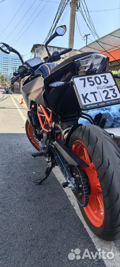 Мотоцыкл KTM duke 390 2022-2023