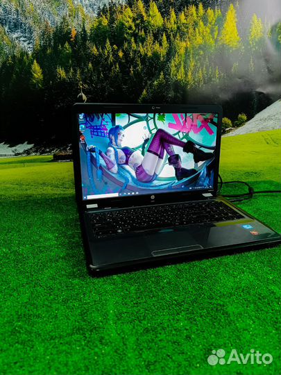 Большой и шустрый ноутбук Hp для игр и работы