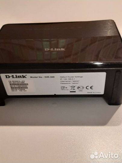 Вай фай роутер D-Link DiR300