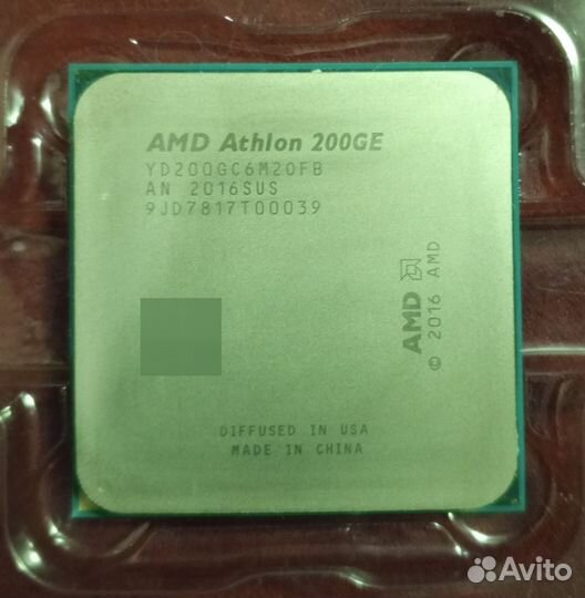 Процессор AMD Athlon 200GE OEM