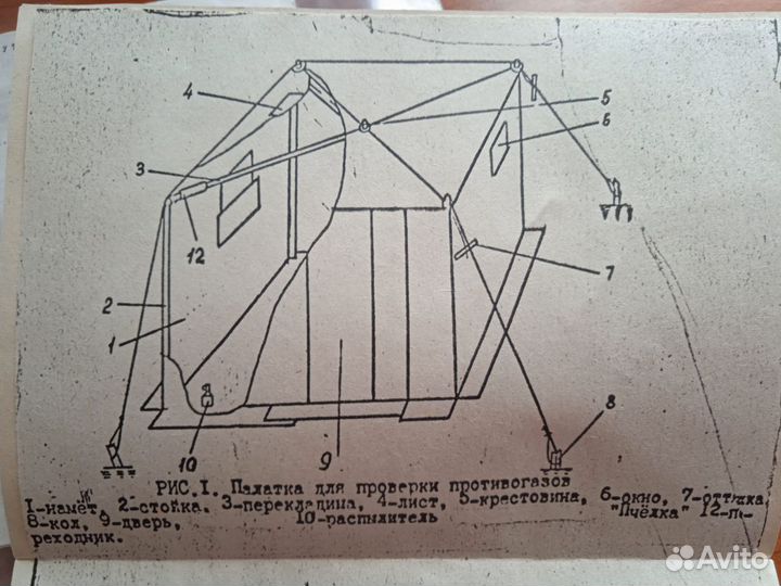 Новая военная палатка