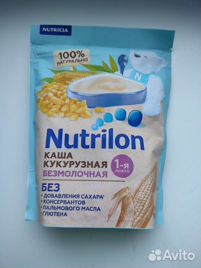Каша кукурузная безмолочная Nutrilon