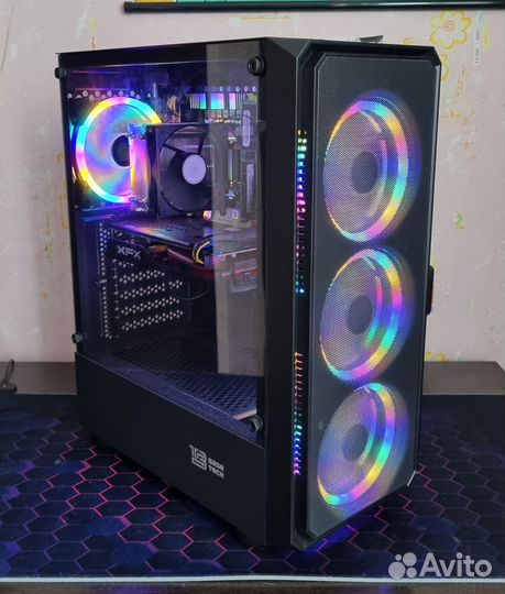 Игровой пк Xeon E5-2650v2/RX580-8гб/32озу/1TB ssd