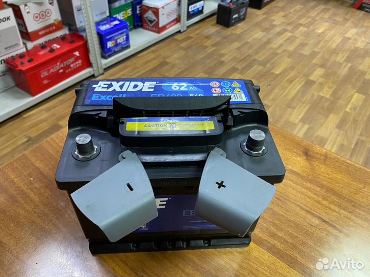 Аккумулятор Exide 62 Ач на Фольксваген Киа Хендай