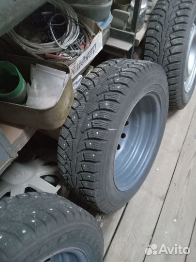 Колеса в сборе r14 зимние на рено логан R14