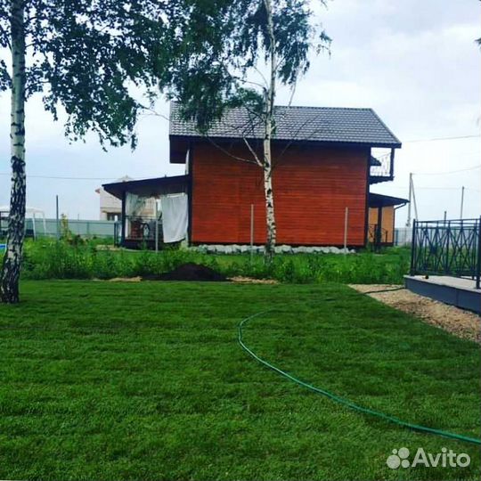 Рулонный газон