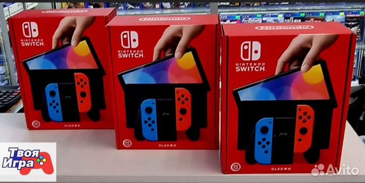 Игровая приставка Nintendo Switch oled новое