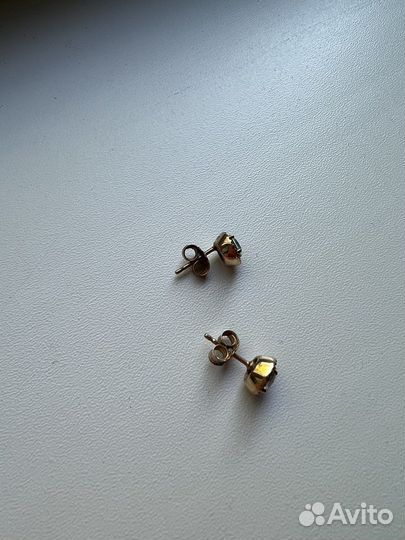 Серьги пусеты pandora