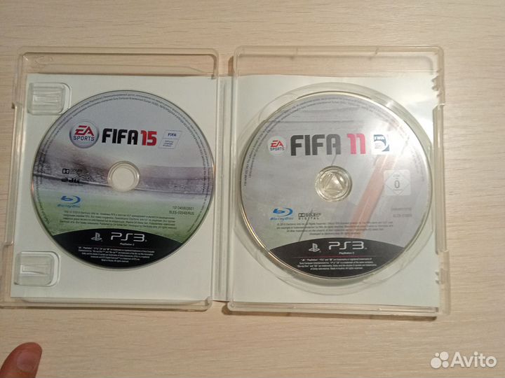 Диски на ps 3 fifa 15,11 редкие
