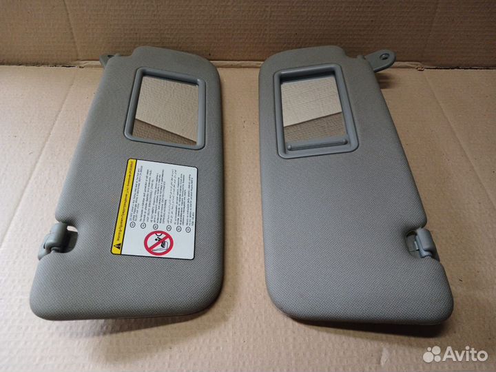 Солнцезащитные козырьки Kia Rio 3