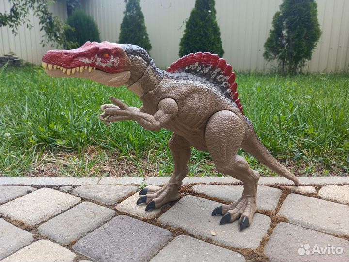 Динозавр Спинозавр Jurassic world Mattel