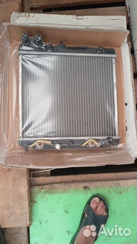Радиатор основной на honda FIT GD2 L13A