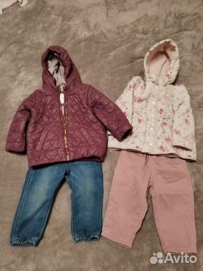 Вещи пакетом для девочки 80-86-92