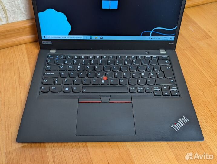 Мощный Lenovo ThinkPad X390 Core i5-8365U/16Gb RAM