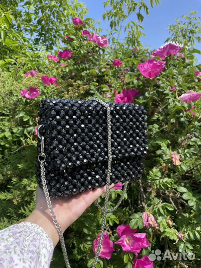 Сумка из бусин ручной работы