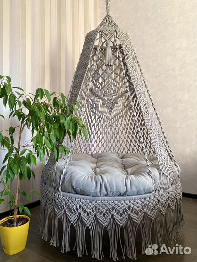 Подвесной макраме шатер 110 см