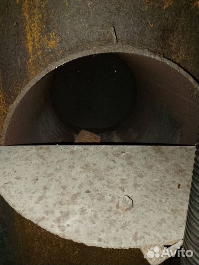 Печь для бани из 800 трубы