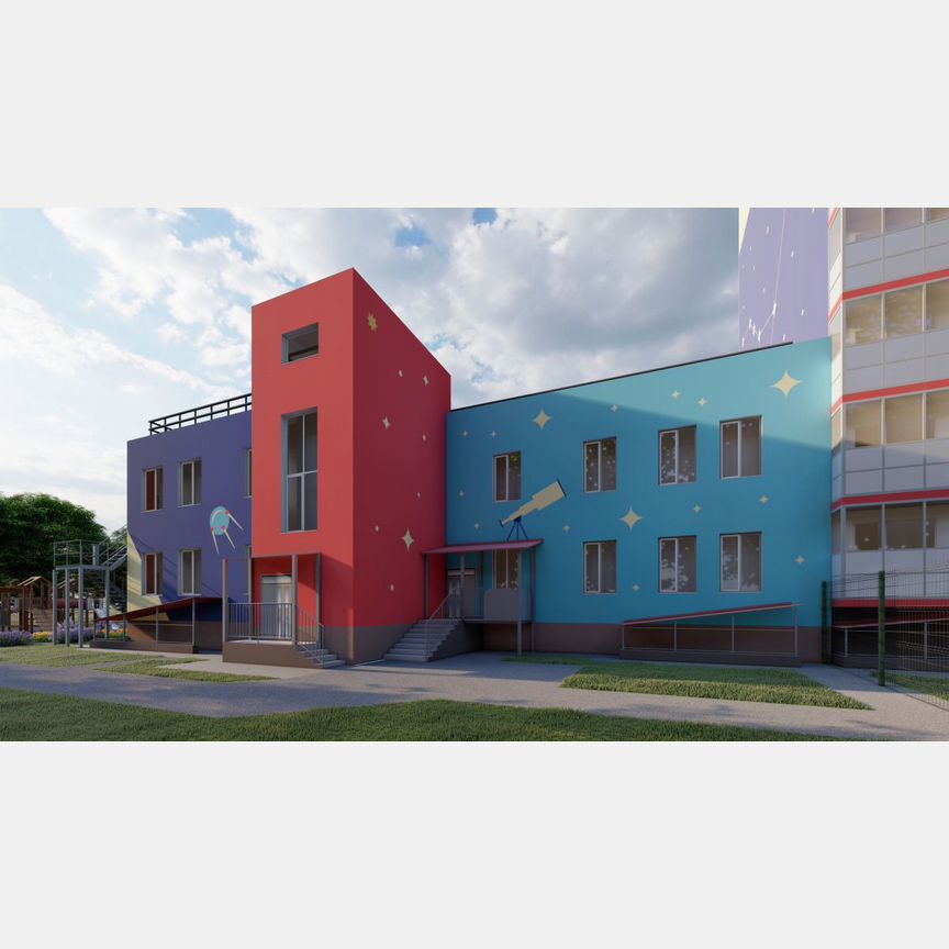 1-к. квартира, 58,3 м², 9/10 эт.