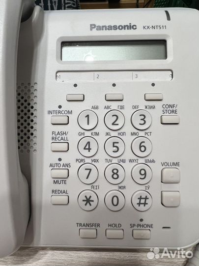 Системный IP телефон Panasonic KX-NT511A