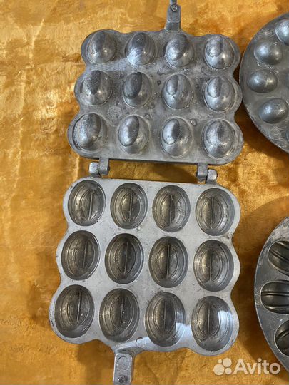 Орешница СССР вафельница форма для выпечки