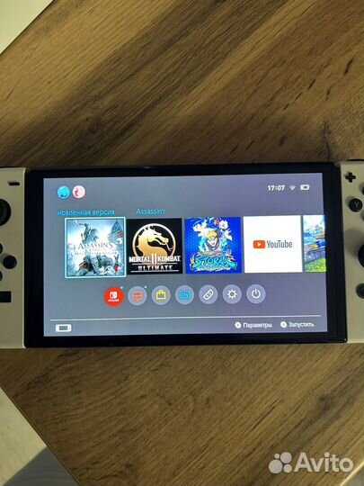 Nintendo switch oled с играми