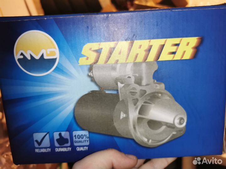 Стартер на Hyundai Solaris 8 зубов