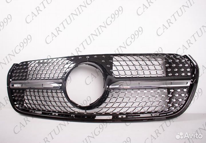 Решетка Diamond Sport Mercedes X klass черная