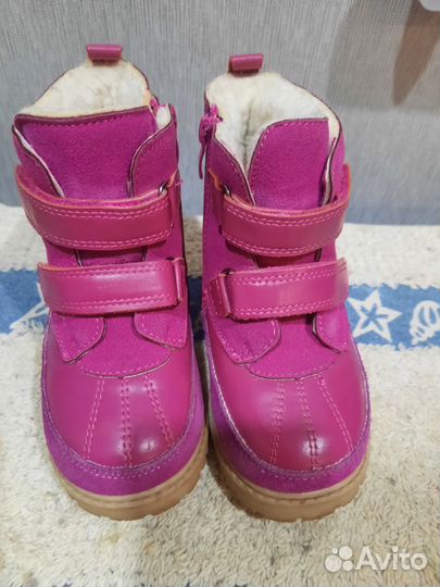 Ботинки для девочки зимние