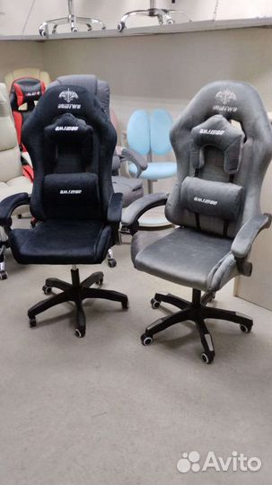 Игровые и классические кресла из экокожи