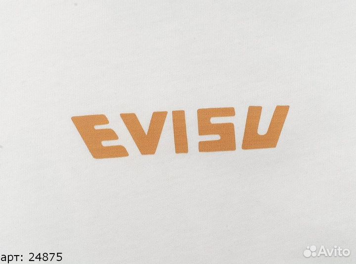 Футболка Evisu cyber Белая