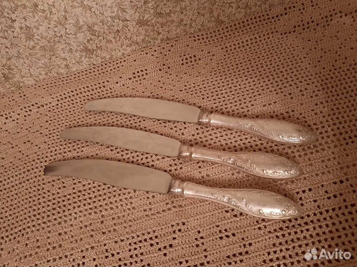 Вилки ложки мельхиор