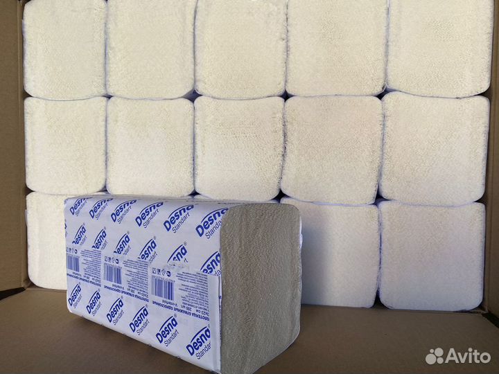 Бумажные полотенца для диспенсера