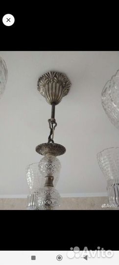 Люстра потолочная бу