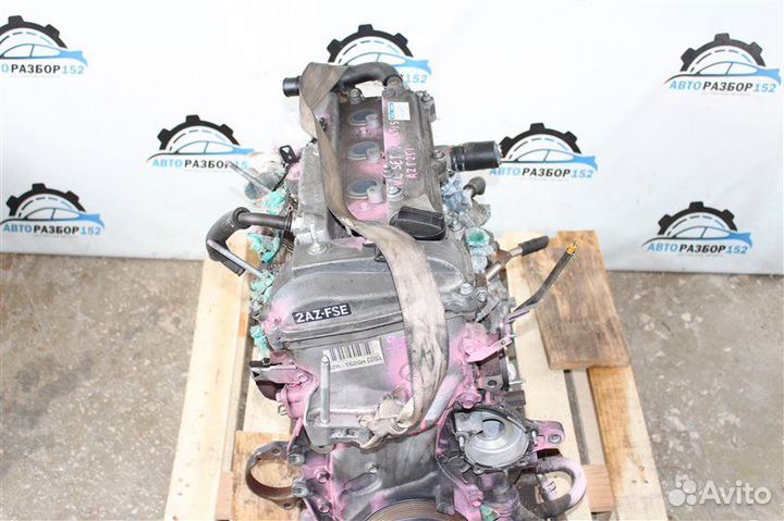 Двигатель Toyota Avensis AZT251 2azfse 2003-2008