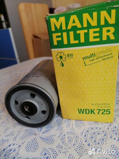 Фильтр топливный mann-filter WDK 725 (WDK725)